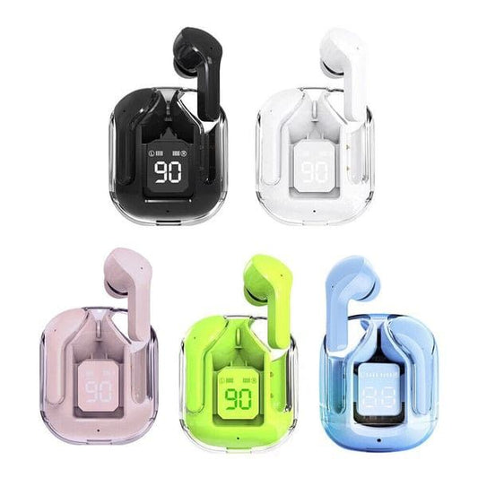 Air31 Earbuds Wireless Crystal Transparent And Bluetooth